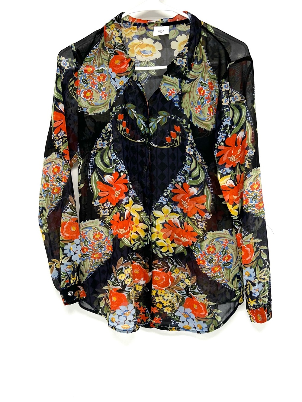 Cabi women’s button down top XS